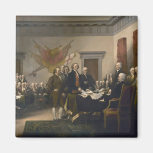 Signing the Declaration of Independence, July 4th Magnet