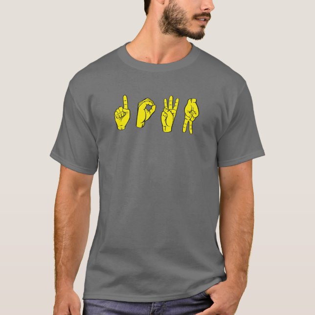 SignIOWA T-Shirt (Front)