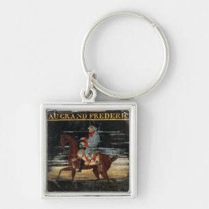 Signpost with Frederick the Great on Horseback Key Ring