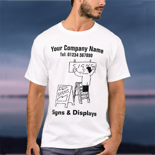 Signs & Displays Cartoon T-Shirt
