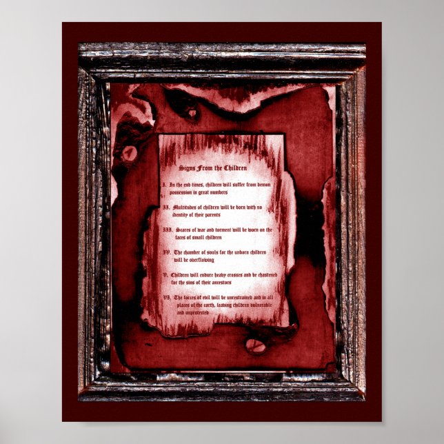 Signs From The Children (Front)