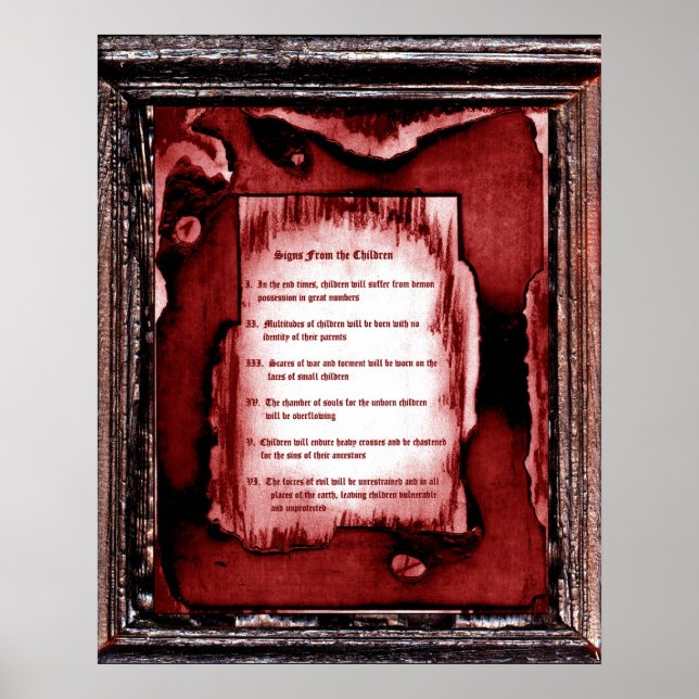 Signs From The Children (Front)