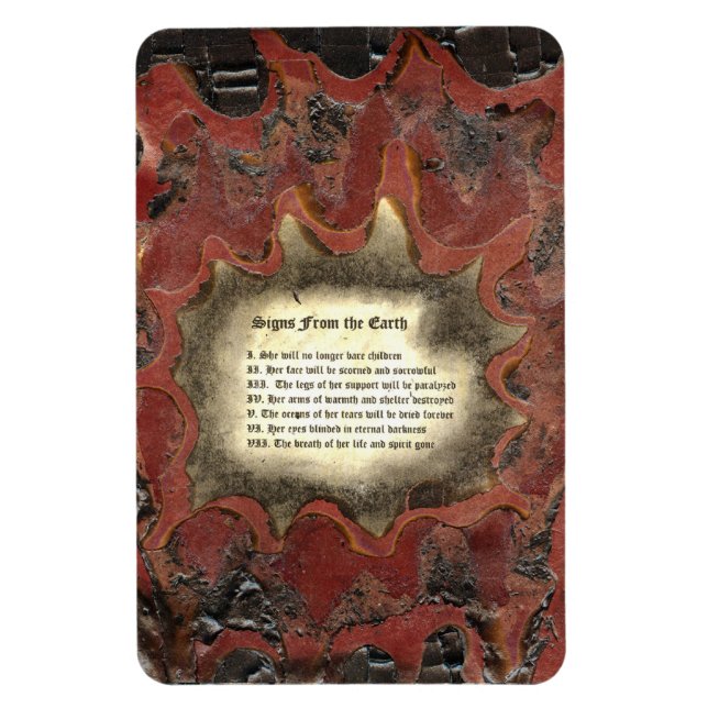 Signs From The Earth Magnet (Vertical)