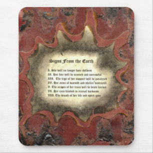 Signs From The Earth Mouse Pad