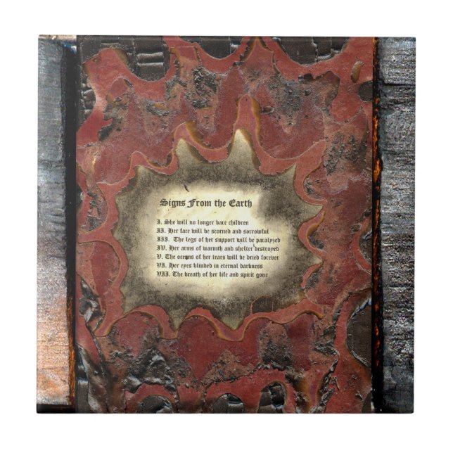 Signs From The Earth Tile (Front)