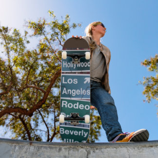 SIGNS OF CALIFORNIA skateboard