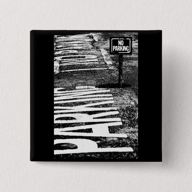 signs of reservation 15 cm square badge (Front)