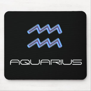 Signs of the Zodiac, Aquarius Mouse Mat