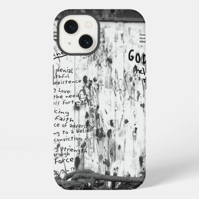 Signs of Weakness iPhone Case (Back)