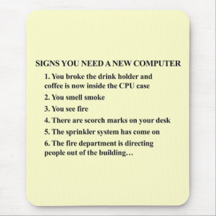 Signs you need a new computer 2 mouse pad
