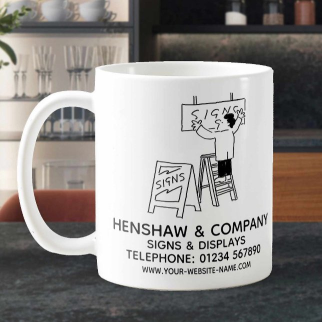 Signwriter & Displays Promotional Coffee Mug (Creator Uploaded)
