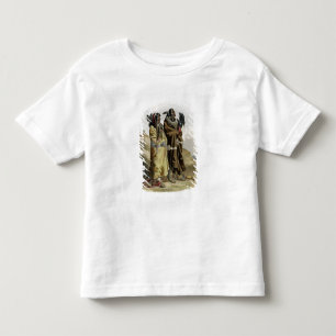 Sih-Chida and Mahchsi-Karehde, Mandan Indians, pla Toddler T-Shirt