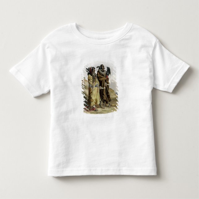 Sih-Chida and Mahchsi-Karehde, Mandan Indians, pla Toddler T-Shirt (Front)