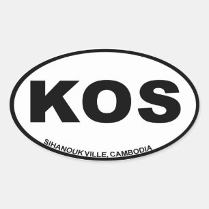 Sihanoukville City Code Sticker