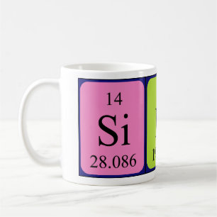 Siiri periodic table name mug