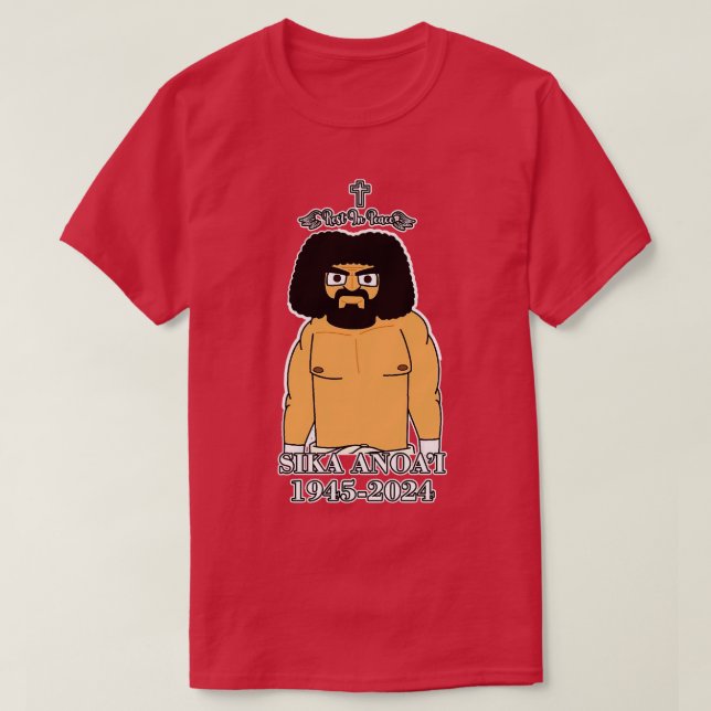 Sika Anoai RIP TShirt (Design Front)