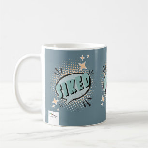 SIKED Comic Speech Bubble Meme Funny Green Coffee Mug