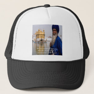 Sikh Actions/Karma Proverb Trucker Hat