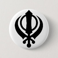 Sikh Khanda Black