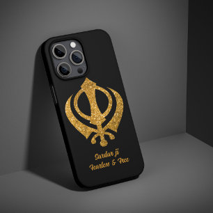 Sikh Khanda "Fearless & Free" Case-Mate iPhone Case