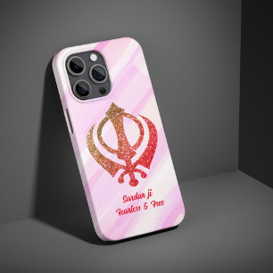Sikh Khanda "Fearless & Free" Case-Mate iPhone Case