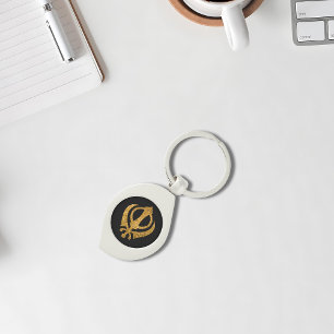 Sikh Khanda "Fearless & Free" Key Ring