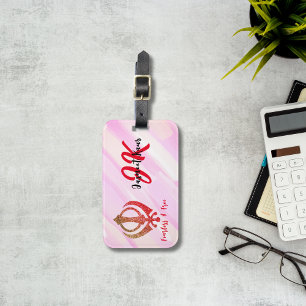 Sikh Khanda "Fearless & Free" Luggage Tag