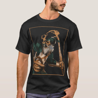 Sikh Martyr Baba Deep Singh Shahid Khanda Lion  T-Shirt
