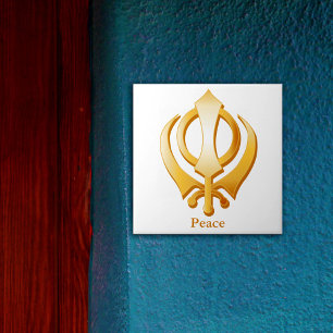 Sikh Symbol Tile
