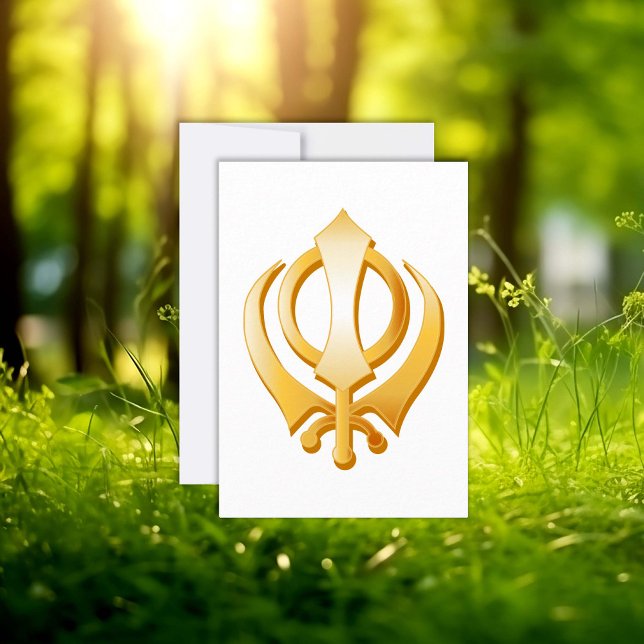 Sikh Thank You Card (Sikh Thank You Card. Not by email, not pre-printed. Write it by hand. They will love you for it.)