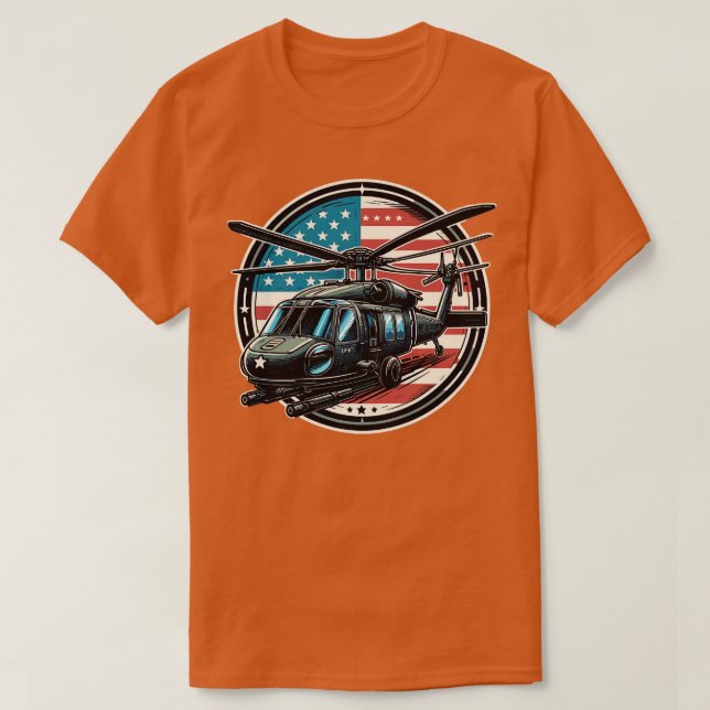 Sikorsky UH60 5 T-Shirt (Design Front)