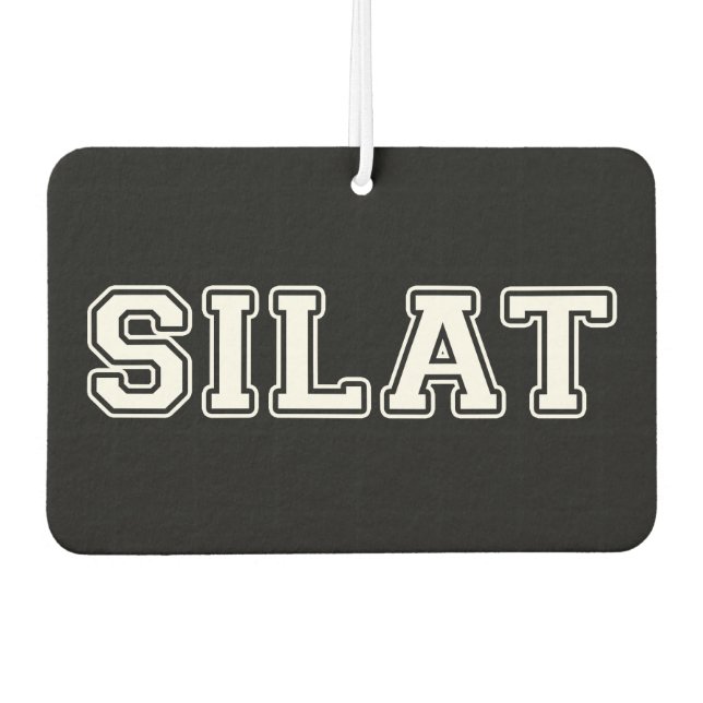 Silat Car Air Freshener (Front)
