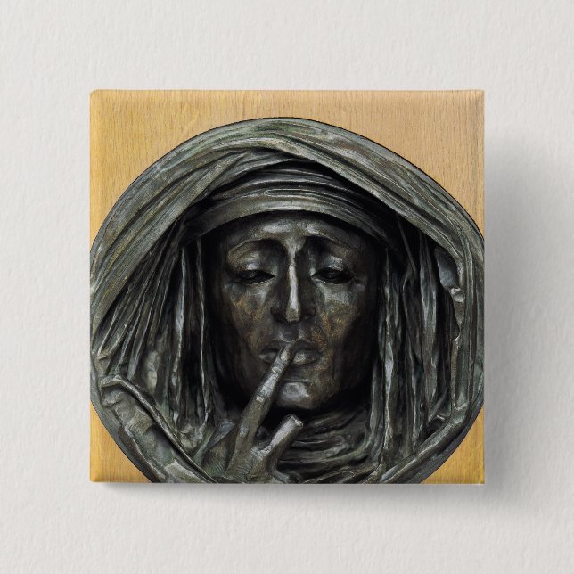 Silence, 1848 15 cm square badge (Front)