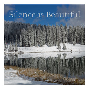 Silence is Beautiful Poster