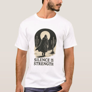 Silence is Strength T-Shirt Design