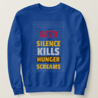 Silence Kills Hunger Screams Gaza Starvation
