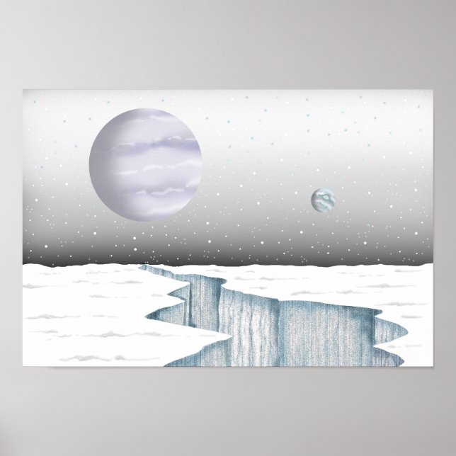 Silence of a frozen star. poster (Front)
