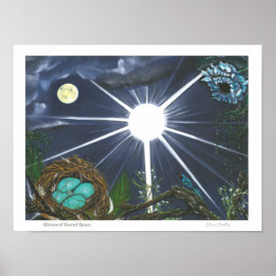 Silence of Sacred Space Poster