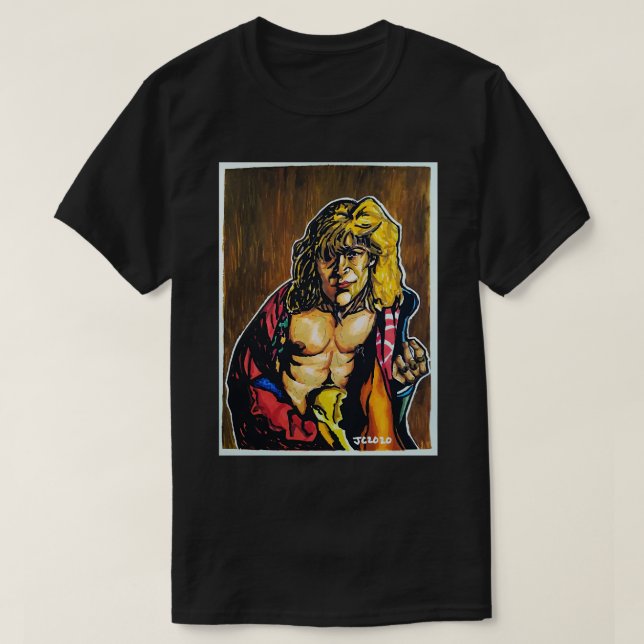 Silence Of The Lambs Goodbye Horses portrait origi T-Shirt (Design Front)
