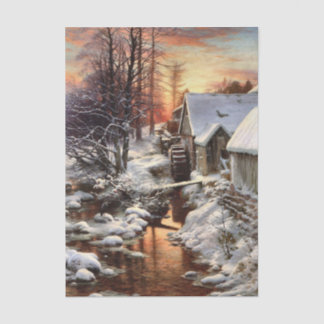 Silence of the Snow, Bucket Mill on the Feugh Tissue Paper