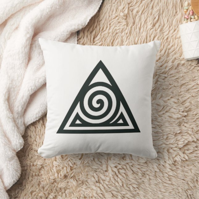 Silence Spiral Pillow (Blanket)