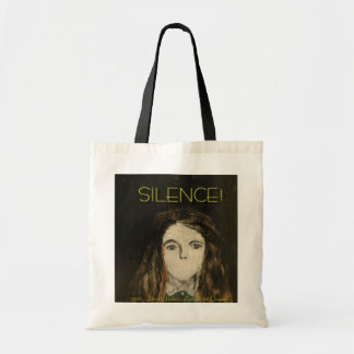 Silence! Tote Bag