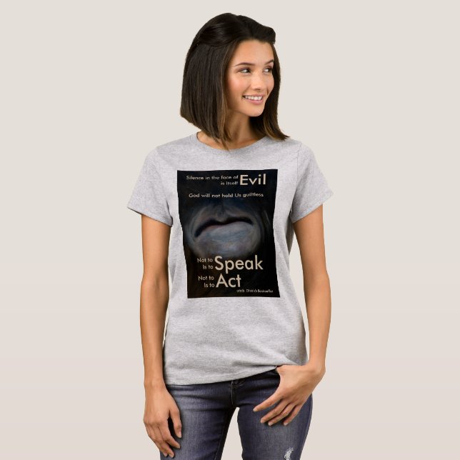Silence Women's T shirt (Front Full)