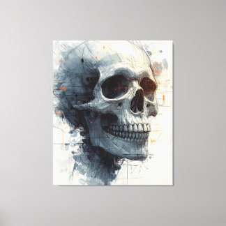 Silent Bones Canvas Print