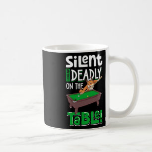 Silent But Deadly - Billiards Lynx Coffee Mug