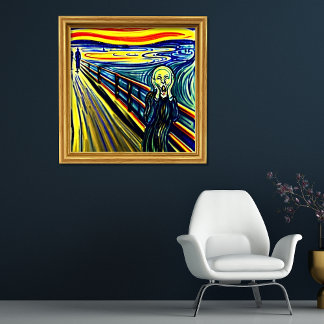 Silent Echoes: Unveiling Edvard Munch's The Scream Poster