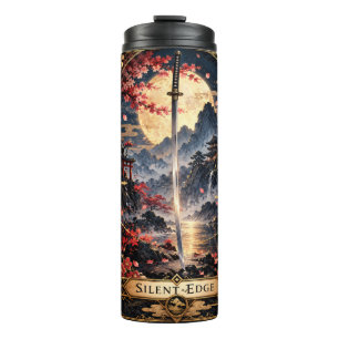 Silent edge thermal tumbler