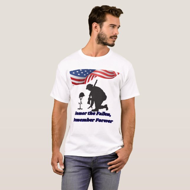 Silent fields of honor T-Shirt (Front Full)
