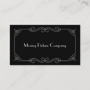 Silent Film Intertitle Business Card