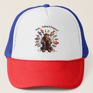 Silent Fisherman Fishing Cap